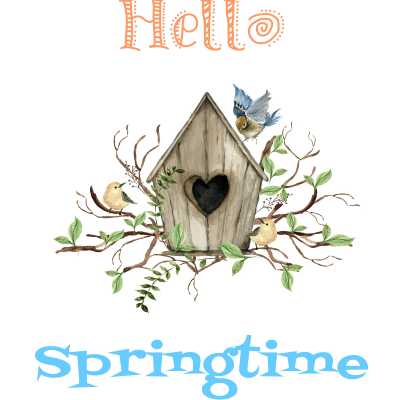 Protected: 5 x 7 Hello Springtime Birdhouse