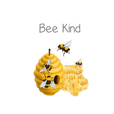 Protected: 8 x 10 Bee lover quote Bee Kind