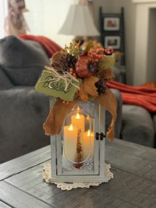 How to Use Lanterns in Your Fall Decor - my home of all seasons