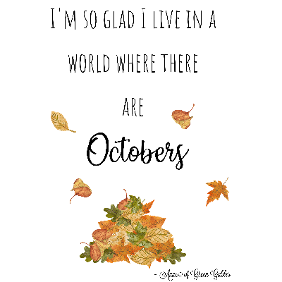 8 x 10 A World With Octobers