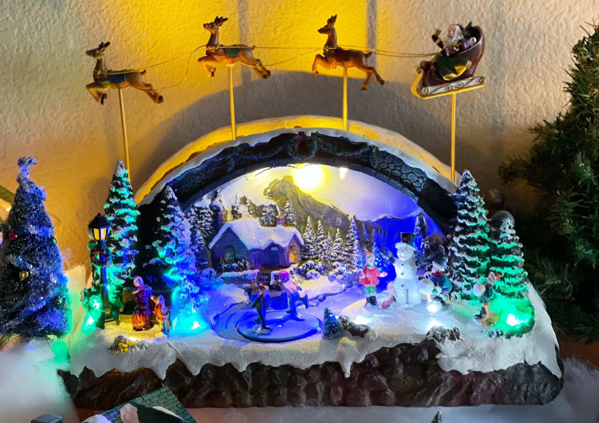 Miniature Christmas Village - my home of all seasons