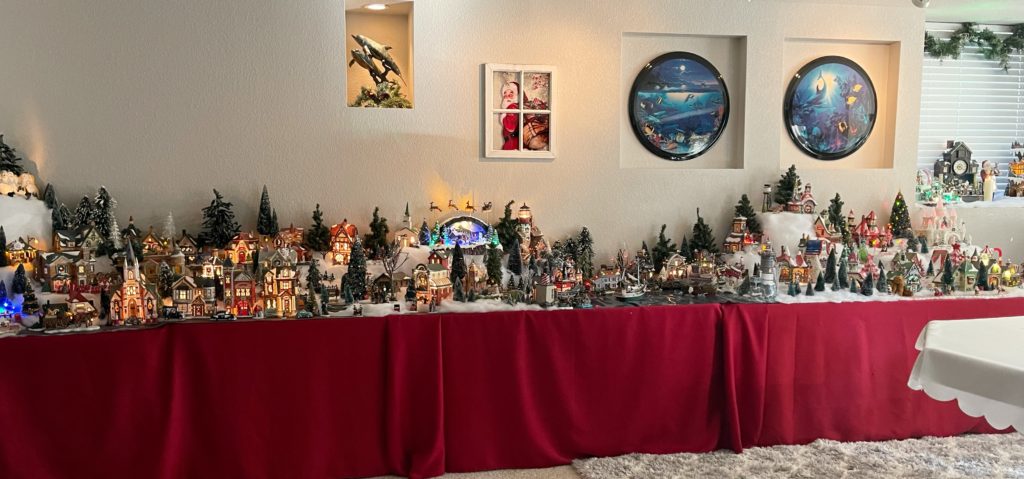 Christmas Home Tour - Miniature Christmas Village

