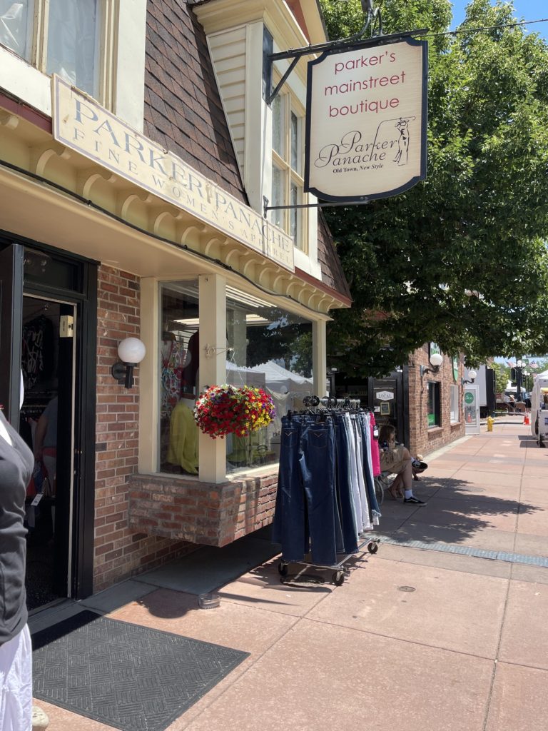 Image of Summer stroll through town clothing store