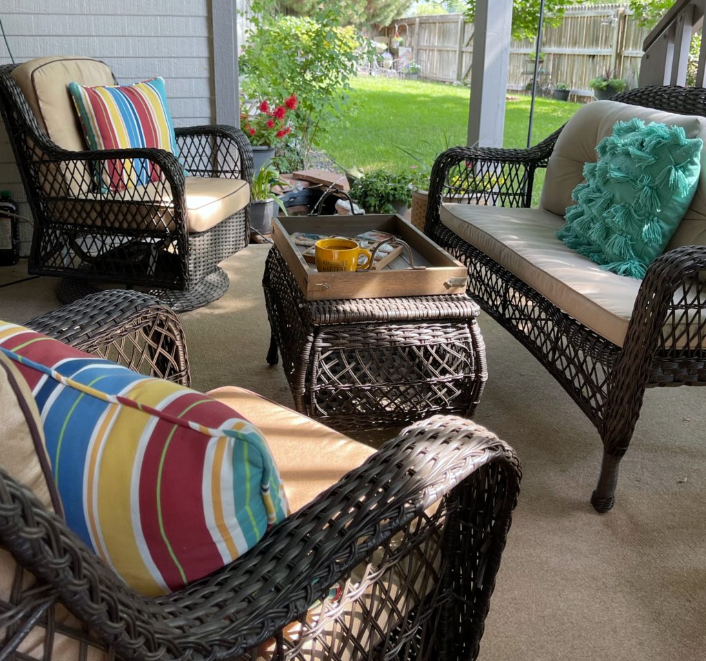 Image of all weather wicker furniture