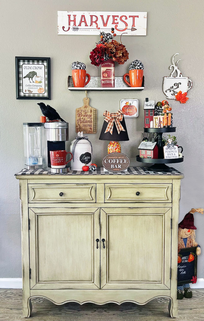 Six Easy Steps to a Fall Coffee Bar - An Organized Season