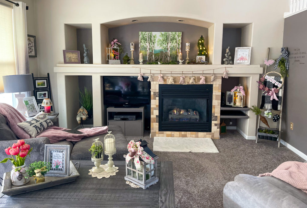 Family Room Spring look