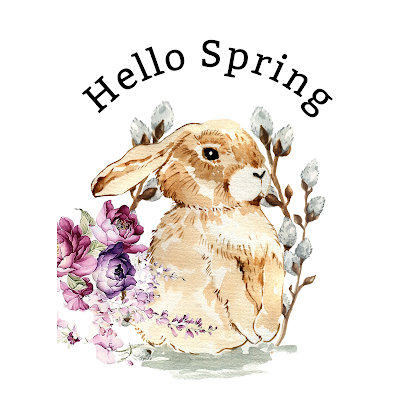 Protected: 5 x 7 Bunny Hello Spring