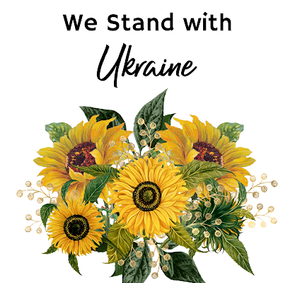 8 x 10 We Stand With Ukraine