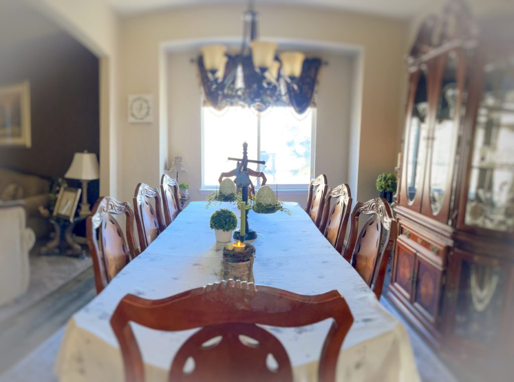 Spring home tour Dining Room