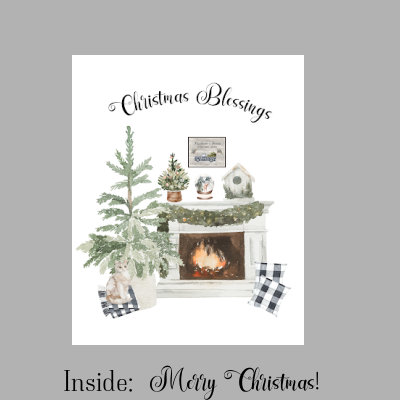 Protected: Christmas Blessings Greeting Card