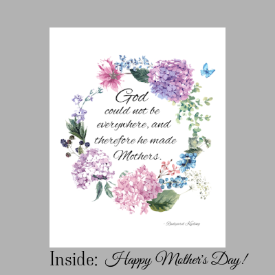 Protected: God Made Mothers Greeting Card
