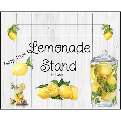 Protected: 8 x 10 Lemonade Stand Sign