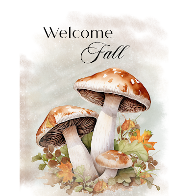 Protected: 8 x 10 Welcome Fall Mushroom Print